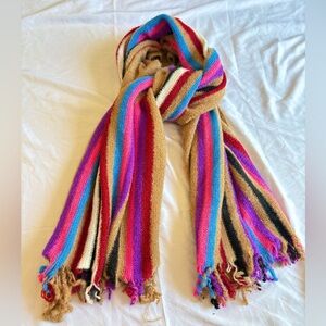 Multicolor Striped Scarf